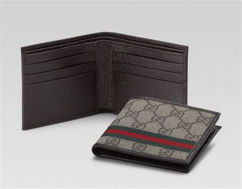 gucci suede wallet|Gucci wallet price list.